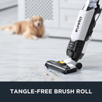 Eureka Wet Dry Vacuum Cleaner Cordless, Mop Vacuum Cleaner with Self-Cleaning System, Lightweight Hardwood Floors Vacuum for Pets and Sticky Messes, Black and White, NEW200
