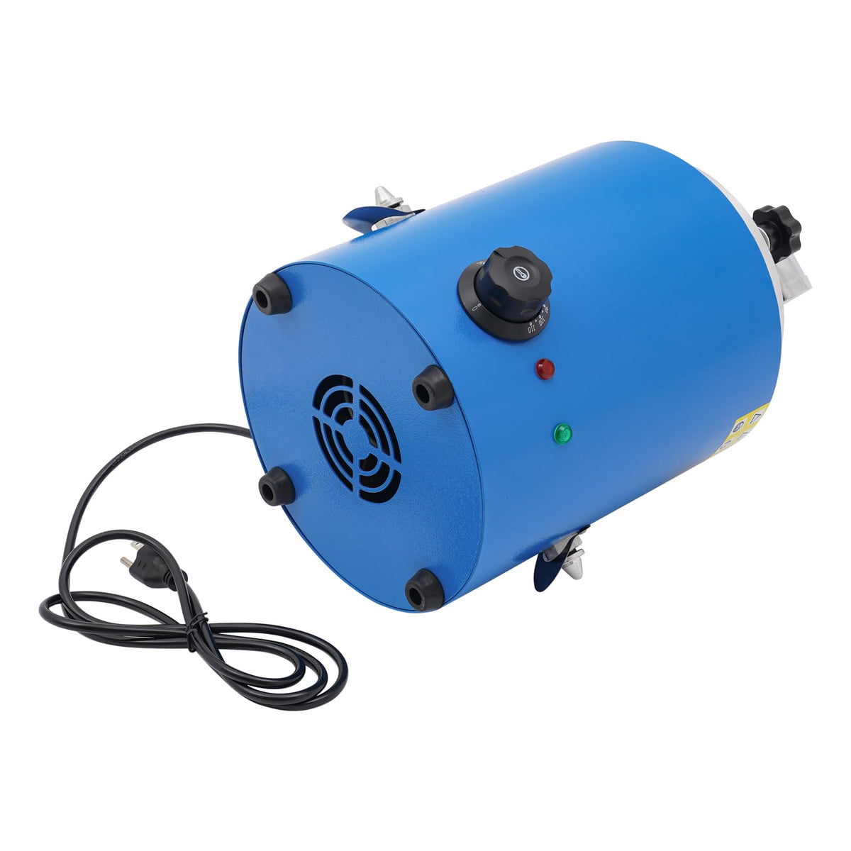 Wax Injector 5.51 Lbs, Round Vacuum Wax Injection Machine, Air Pressure Adjustment 500W Wax Casting Machine, Blue Cylinder 86-230°F Temperature Wax Injector for Complex Jewellery Making Kit