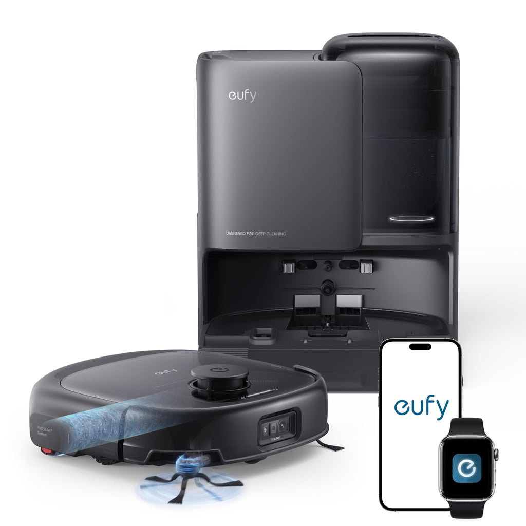 eufy Omni S2 Robot Vacuum and Mop Combo, 30,000 Pa, 99.99% Germ Removal