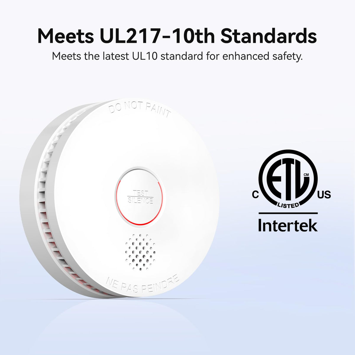 SITERWELL12 Pack Smoke Detector, 10 Year Product Life Fire Alarm