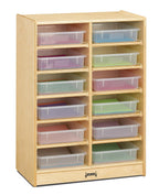 Jonti-Craft 0612JC 12 Bins Mobile Storage Without Bins