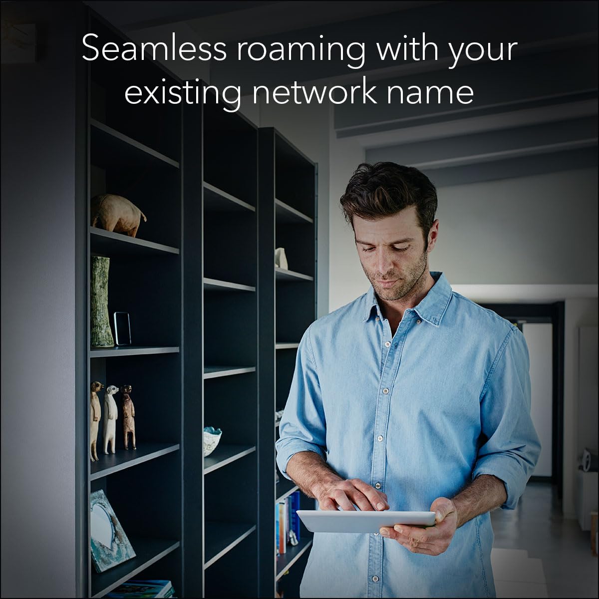 NETGEAR Nighthawk WiFi 7 Extender EXS27, up to 1,500 sq ft, 5 Gbps