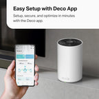 TP-Link Deco XE70 Pro AXE4900 Tri-Band WiFi 6E Mesh WiFi Router, 1-Pack