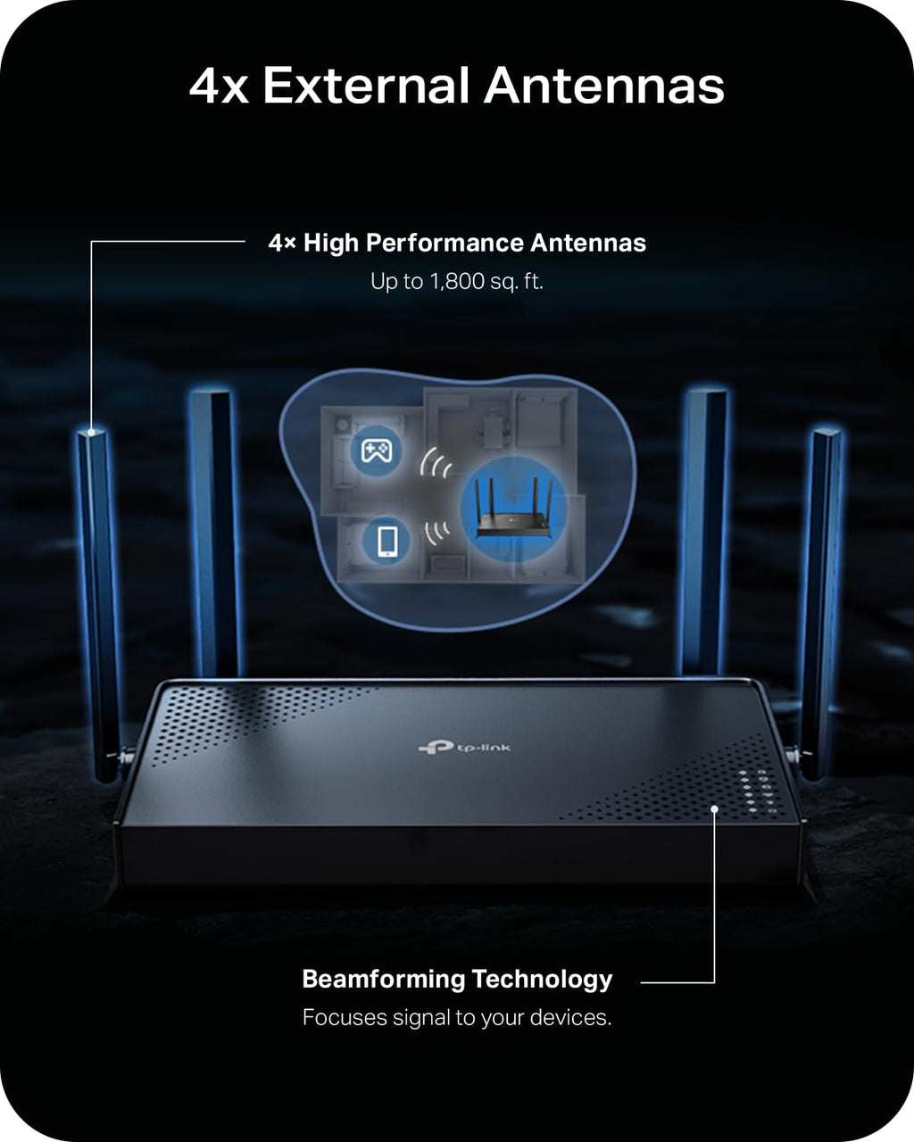 TP-Link BE3600 Dual-Band Wi-Fi 7 Router (Archer BE220)