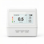 Ecosense Continuous Home Radon Detector, Battery Powered, Display, EF100