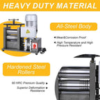 110v Jewelry Rolling Mill, Square, Compressible semicircular, Round. Electric Upgrade Rolling Mill