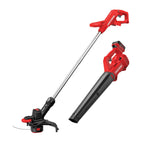 CRAFTSMAN V20 Cordless String Trimmer/Edger and Leaf Blower Combo with 4.0 Ah Battery and Charger, Wide Cut Weedwacker, 90 MPH Blower, Lightweight (CMCK279M1)