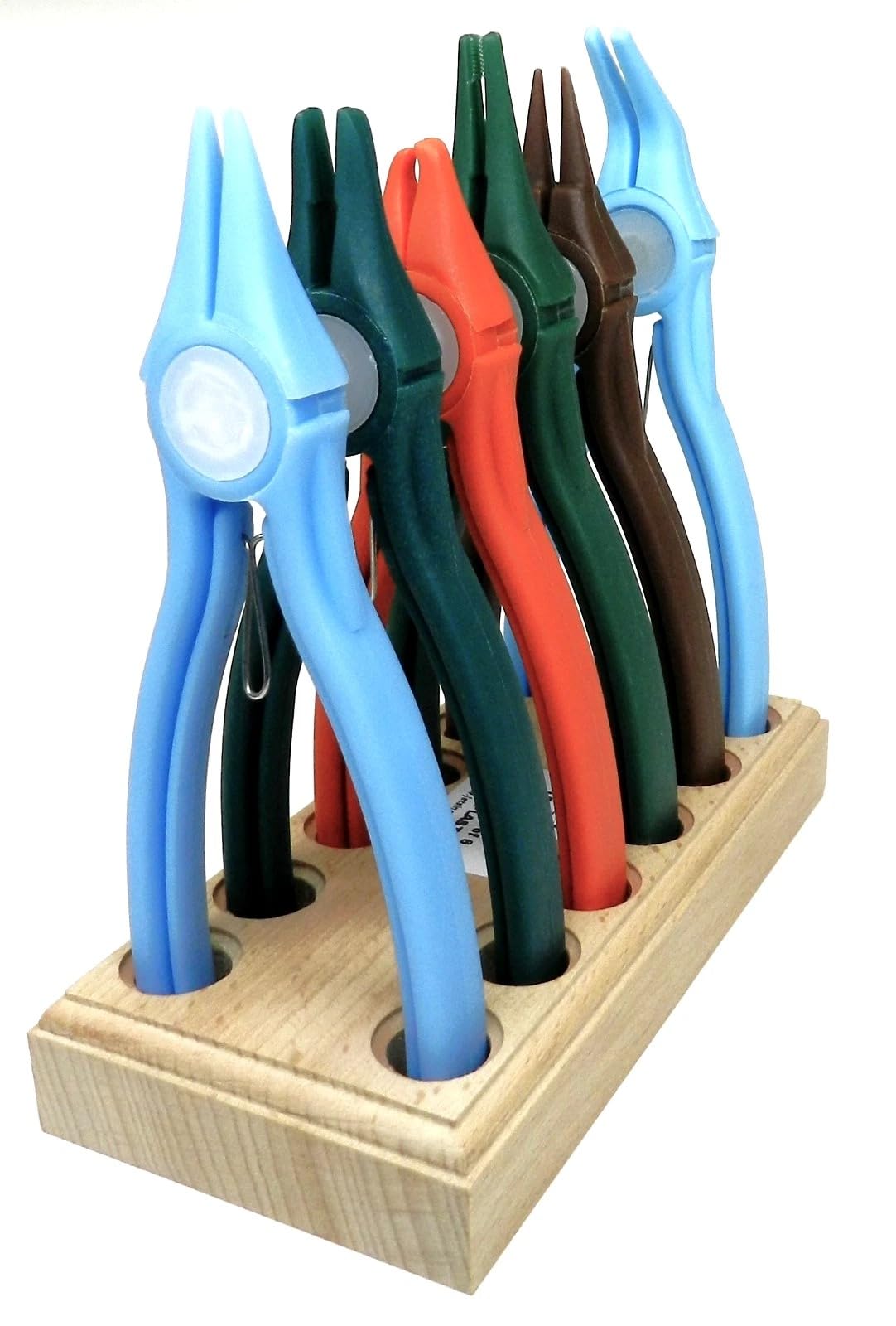 Nylon Pliers Set of 6 for Jewelry Making, Non-Marring Plastic Jaw, Assorted Shapes, for Beading, Wire Wrapping, and Crafting
