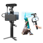 Creality CR-Ferret SE 3D Scanner for 3D Printing, Anti-Shake, 0.1Mm Precision, 30FPS Scanning Speed, Full-Color, Upgraded Desktop 3D Scanner for Body Hair Black Metal Non-Reflective Objects