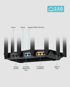TP-Link AX6000 Wi-Fi 6 Dual Band Router (Archer AX80)