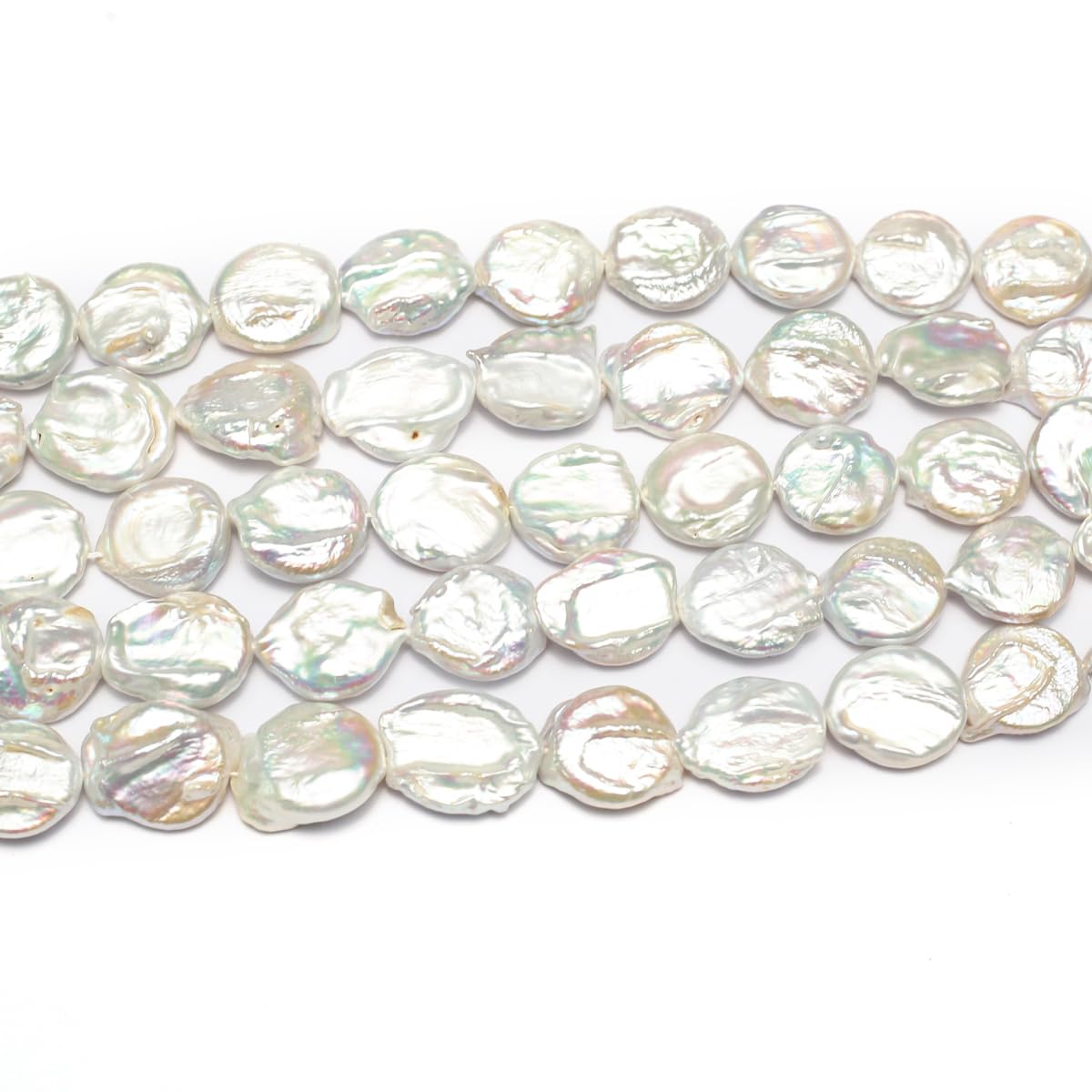 QSLLER Irregular Natural Freshwater Cultured Pearl Beads Baroque Pearl Beads for Jewelry Making Neckalce Craft DIY