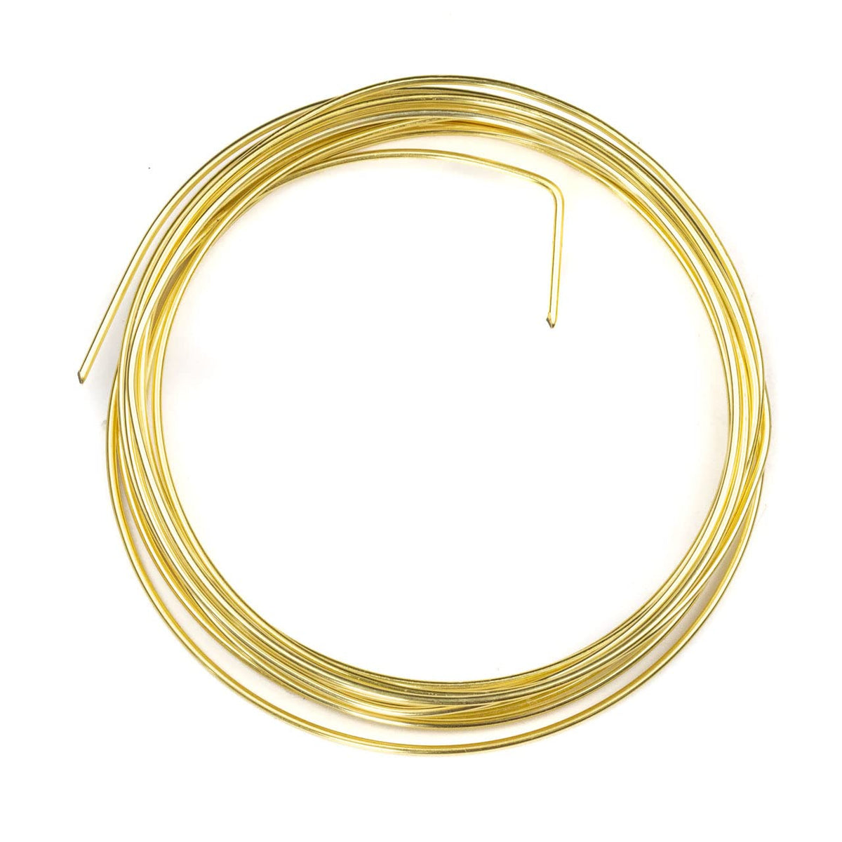 14k Gold Plated Jewelry Making & Beading Wire for Gemstone Wrapping, Art Craft DIY Cord NOT Tarnish 36 to 16 Gauges (17 Gauge, 10 feet)