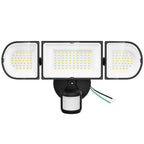 150W Motion Sensor Lights Outdoor for Outside, 15000LM LED Flood Lights Outdoor Wired Dusk to Dawn, Exterior Security Floodlight Fixture Waterproof IP65, Outdoor Lighting for House, Garage 2 Pack
