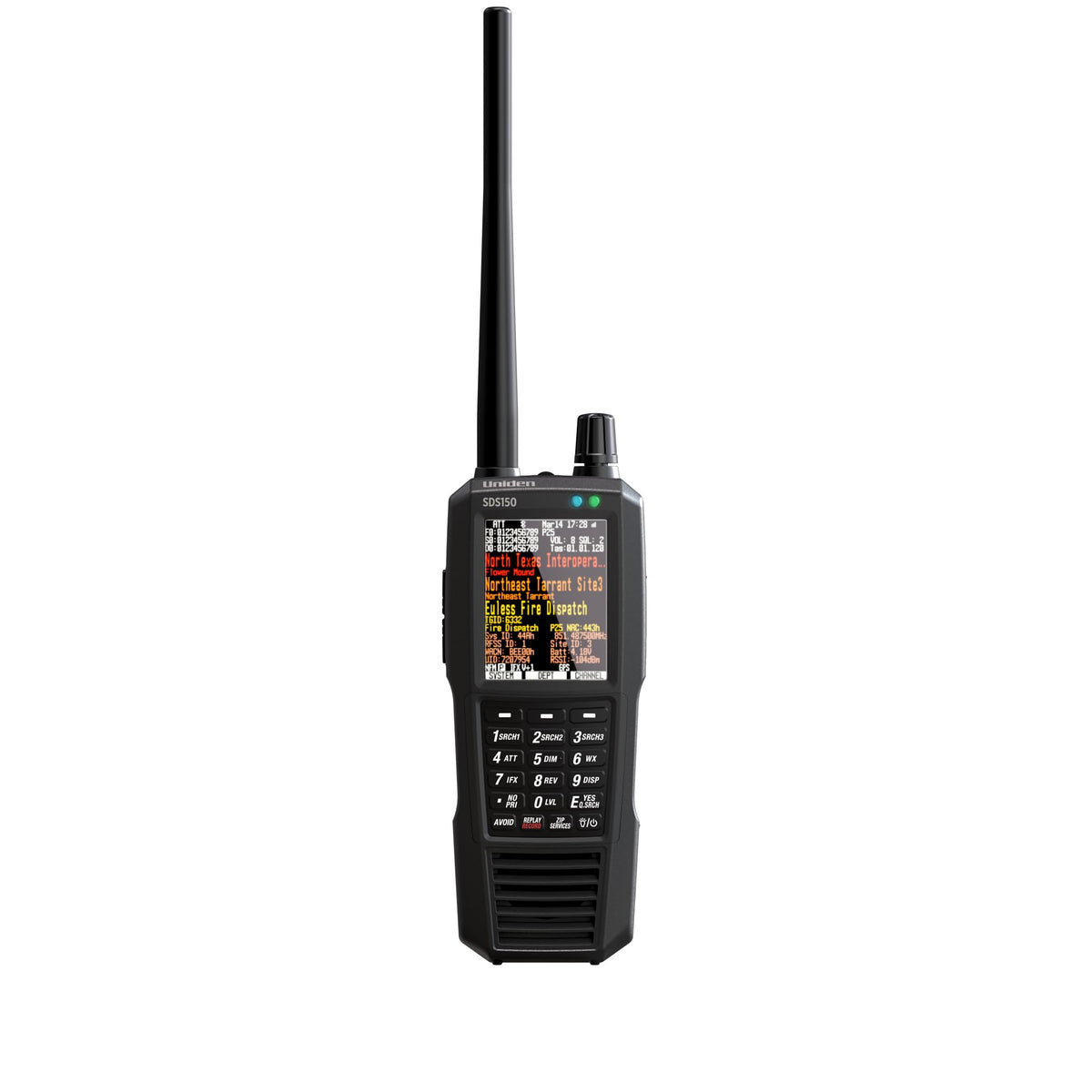 New Uniden SDS150, Our Most Advanced Digital Radio Scanner Ever, Software Defined Radio (SDR) Technology, Exceptional Performance in Simulcast and Weak-Signal environments, Built-in GPS
