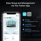 TP-Link Archer BE12000 Tri-Band Wi-Fi 7 Router (Archer BE670)