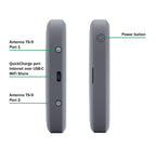 Verizon Wireless Jetpack Inseego MiFi 8800L | Free VPN Mobile Hotspot for Travel | 4G Mobile Portable WiFi | Unlocked Globally | Near 5G Speed up to 1200 Mbps | EVDO-LINK Bundle (Base)