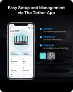 TP-Link BE5000 Dual-Band Wi-Fi 7 Router (Archer BE270)