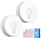 SITERWELL 10 Pack Smoke Detector, 10 Year Product Life Fire Alarm