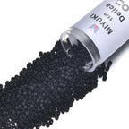 30g Miyuki Delica 11/0 Seed Beads, Translucent 24Kt Gold-Lined Opal DB230