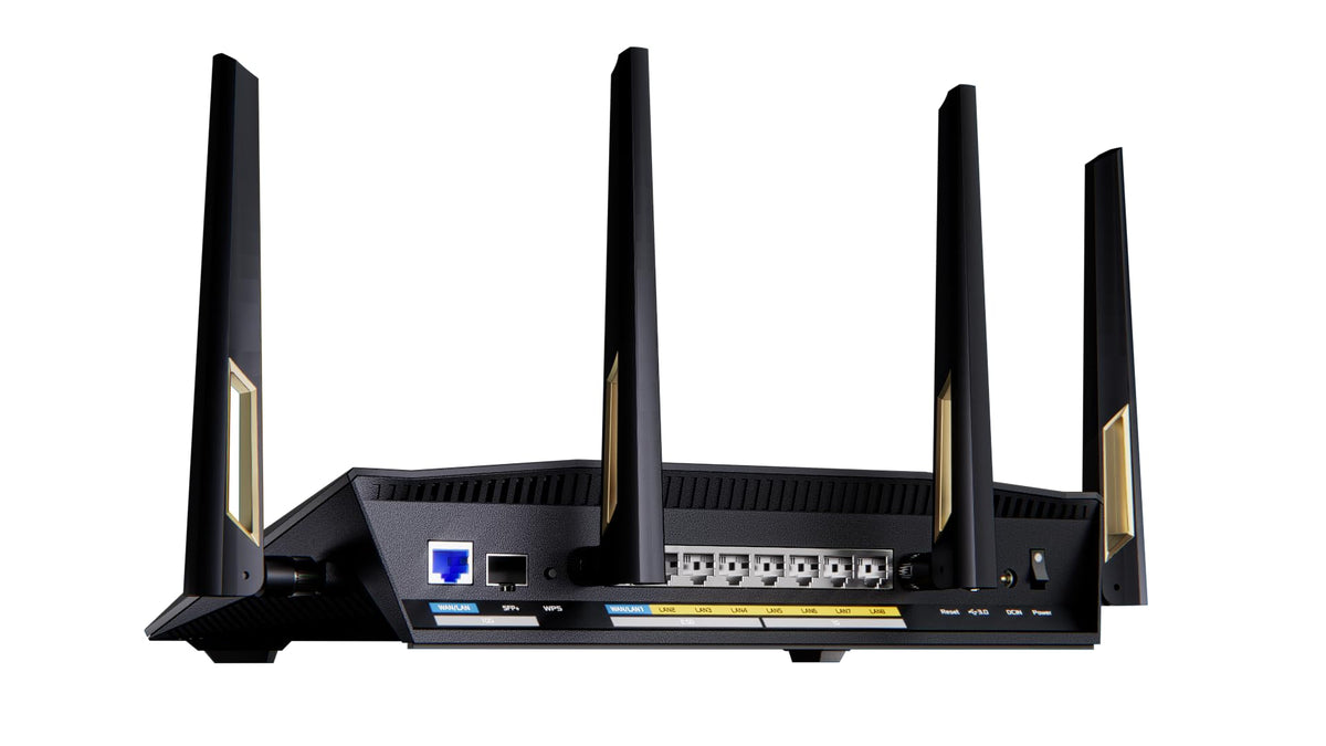 ASUS RT-BE88U WiFi 7 Router - x2 10G Ports, Up to 7.2 Gbps, Mesh Compatible