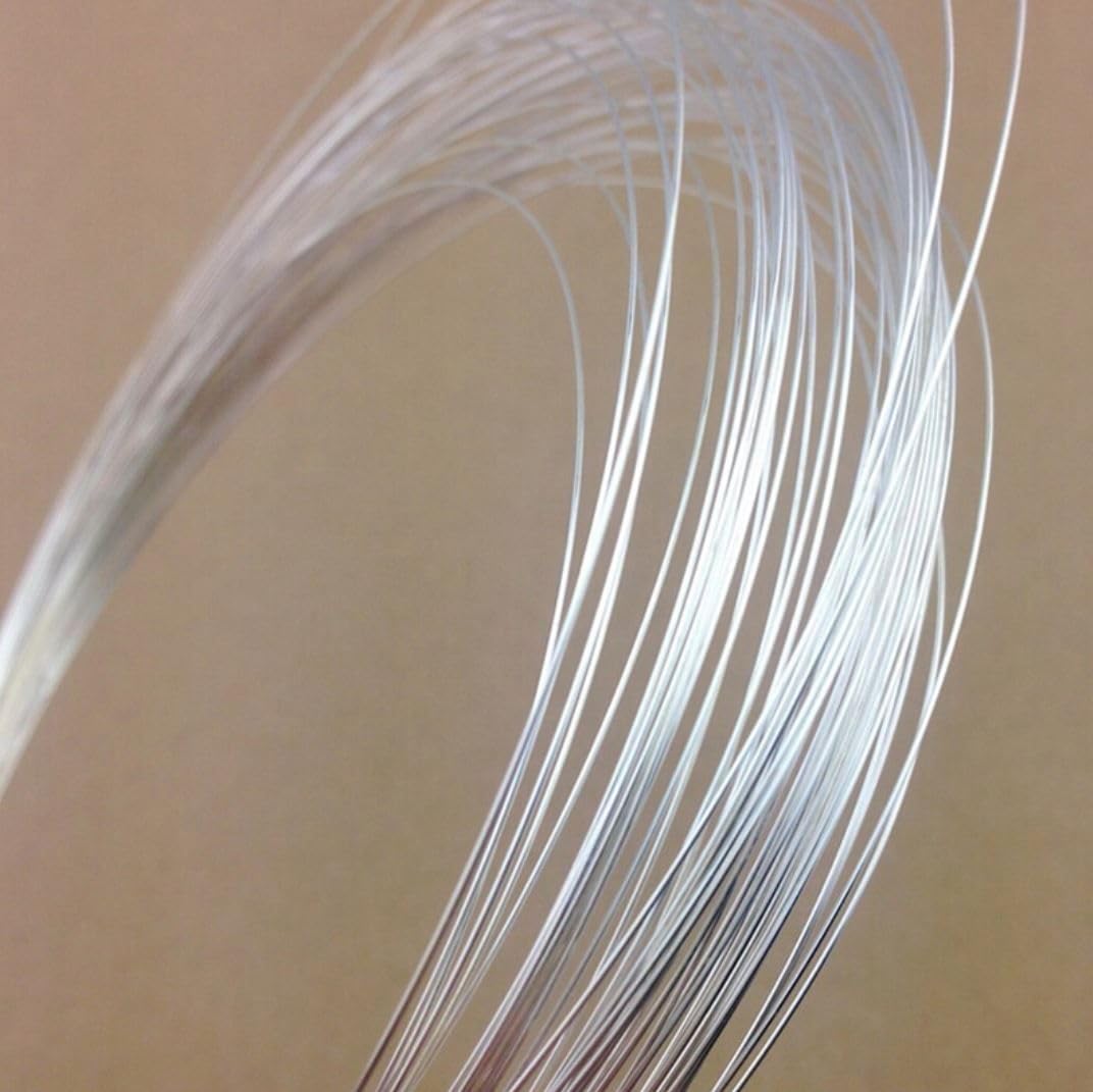 Adabele 20 Feet Real 925 Sterling Silver Dead Soft Jewelry Wire, 20 Gauge