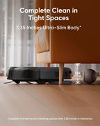 eufy Certified Like-New C20 Omni Vacuum and Mop Combo（Renewed）