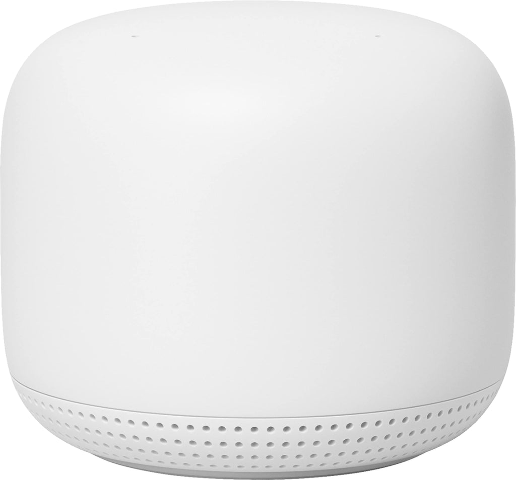 Google Nest WiFi - AC2200 (2nd Generation) Router and Add On Access Point Mesh Wi-Fi System (3-Pack, Snow) (Renewed)