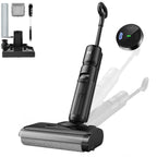 Wet Dry Vacuum Cleaner,22KPa Wet Dry Vacuum Mop with Self-Cleaning,Cordless Vacuum Mop All in One,Up to 75 Mins Runtime,One-Step Self Cleaning,Anti-Tangle Design,SmoothDrive Tech,Lightweight
