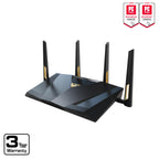 ASUS RT-BE88U WiFi 7 Router - x2 10G Ports, Up to 7.2 Gbps, Mesh Compatible