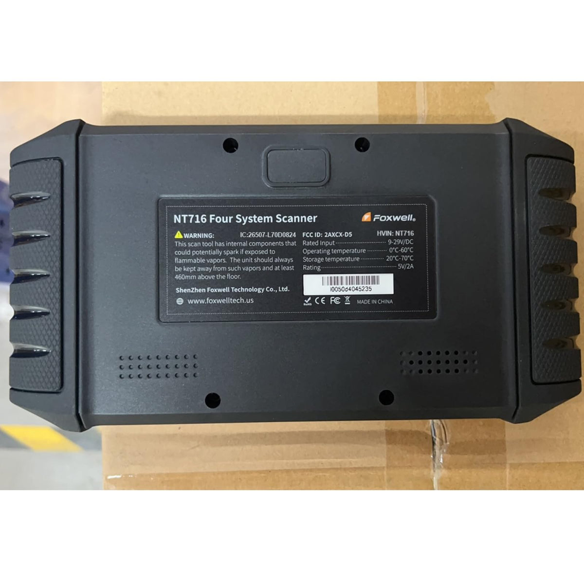 FOXWELL NT716 Bidirectional OBD2 Scanner Diagnostic Tool 4-System 9 Reset