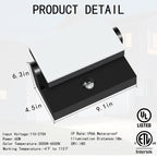 60W LED Motion Sensor Outdoor wall Light Fixtures,2 Pack