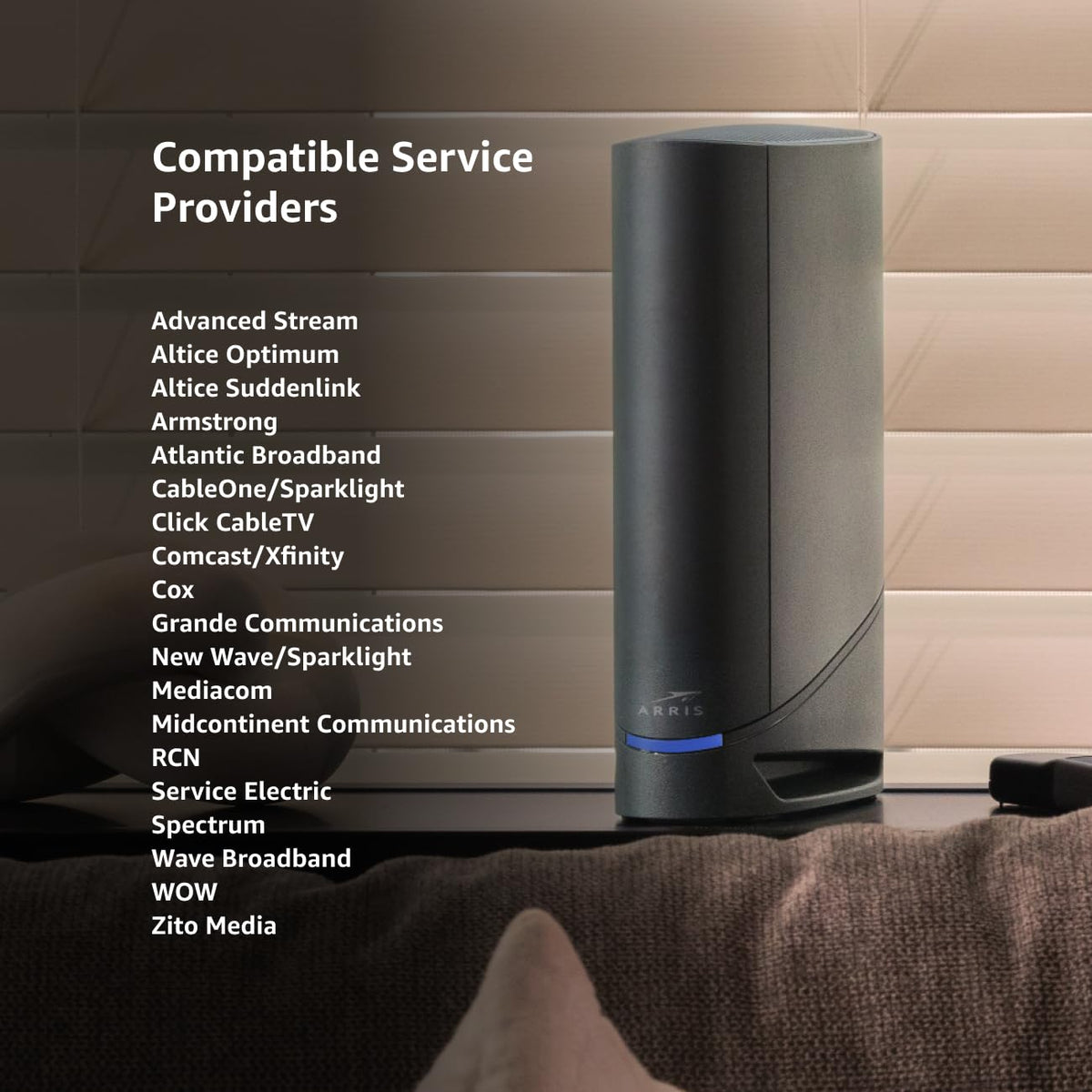 ARRIS Surfboard G36 DOCSIS 3.1 Multi-Gig Modem & Wi-Fi 6 Router | AX3000