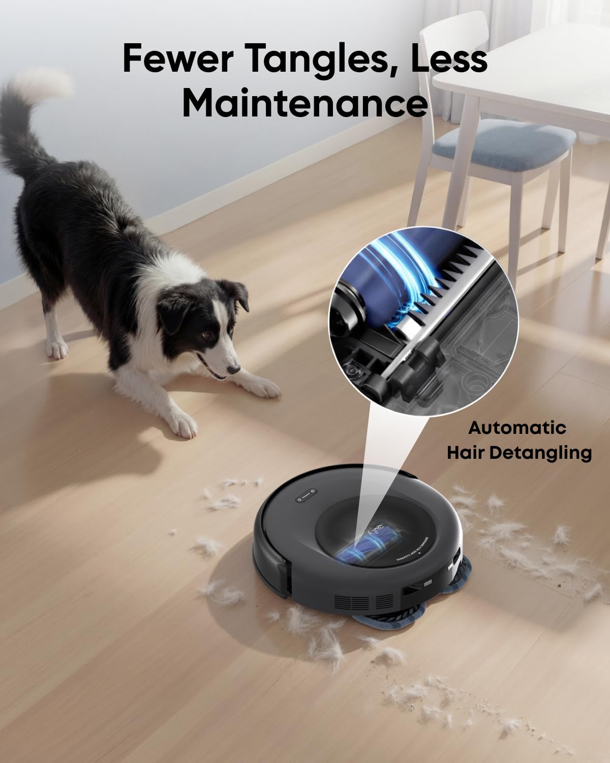 eufy Omni C20 Robot Vacuum and Mop Combo for Hardwood and Carpet, 7,000 Pa