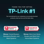 TP-Link Deco x20 Dual-Band WiFi 6 Mesh System, Deco X20 (3-Pack)