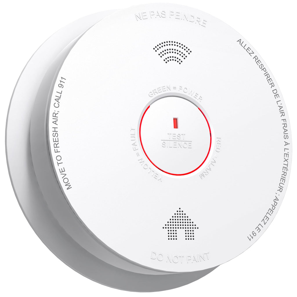 Siterlink Smoke Detectors 10 Year Sealed Battery Operated 6 Pack