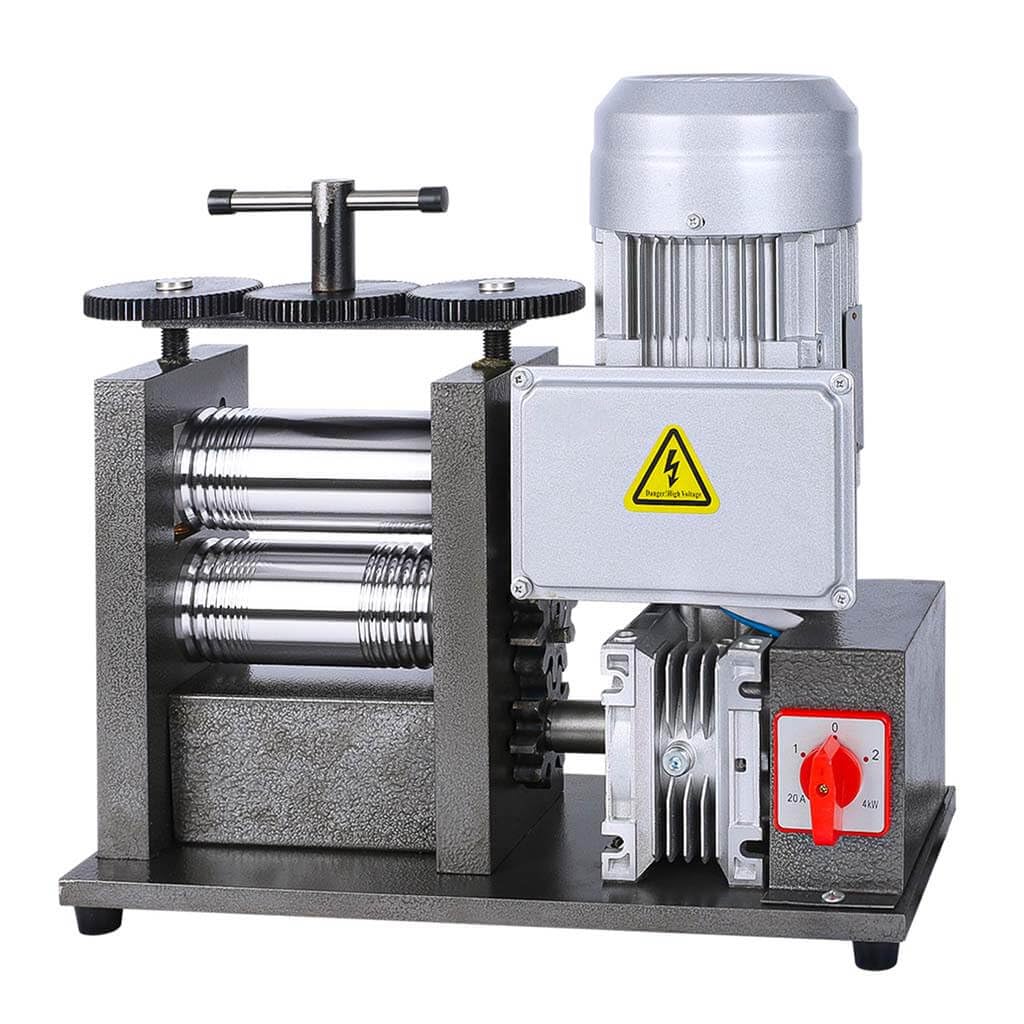 110v Jewelry Rolling Mill, Square, Compressible semicircular, Round. Electric Upgrade Rolling Mill