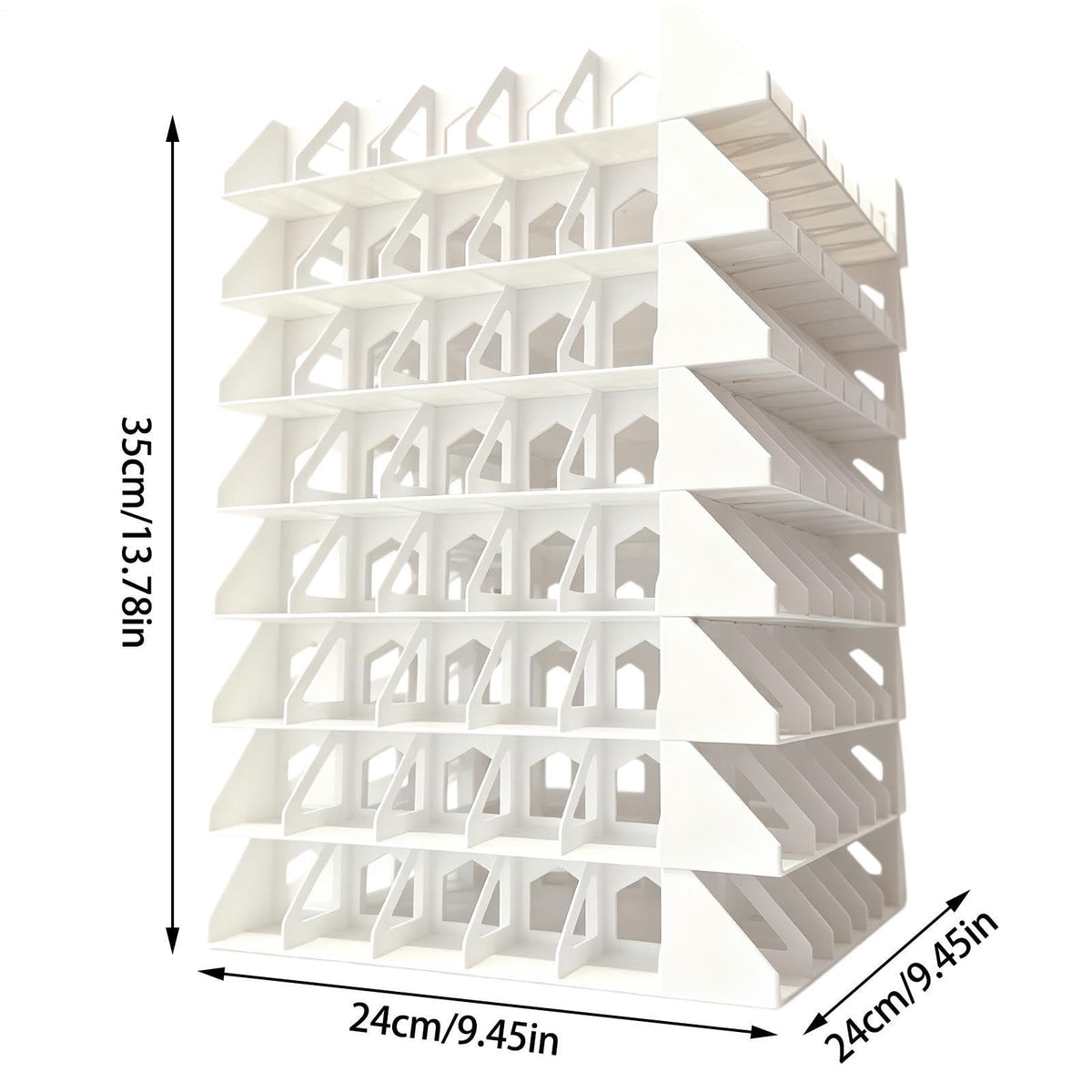 Bead Organizer Rotating Case with 11 Layers Large Capacity and