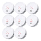 SITERLINK Smoke Detectors Replaceable Battery UL217,GS509A-2NCDR 8pack
