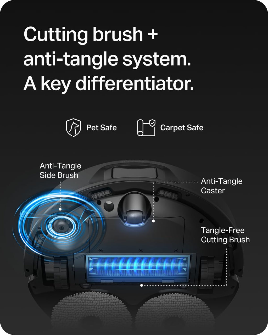 Tapo RV50 Pro Omni Robot Vacuum and Mop with Self-Emptying Dock