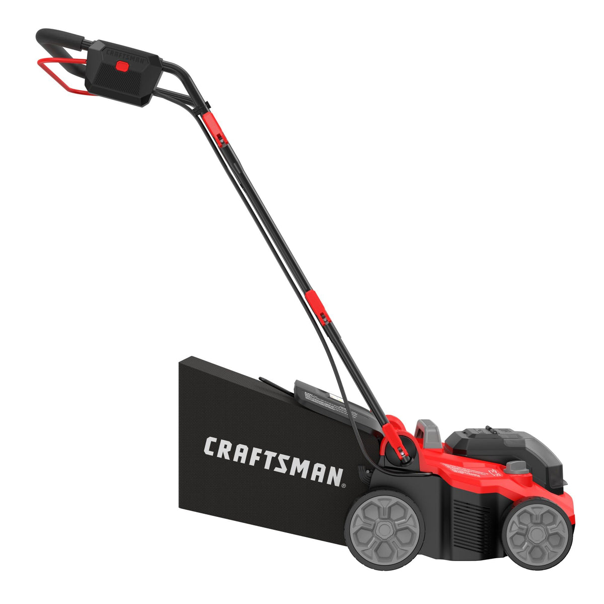 CRAFTSMAN 2 X V20 Brushless RP Lawn Dethatcher and Scarifier, Cordless, 14 in Deck, Up to 45 Min of Runtime, 50L Removable Collection Bag, Tool Only (CMCOE210B)