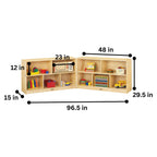 Jonti-Craft Low Mobile Fold-N-Lock