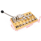 GDAE10 Jewellery Making Kit, Ring Bending Tools Set Earring Ring Bender Machine Hand Beading Supplies Crafts Maker US Professional