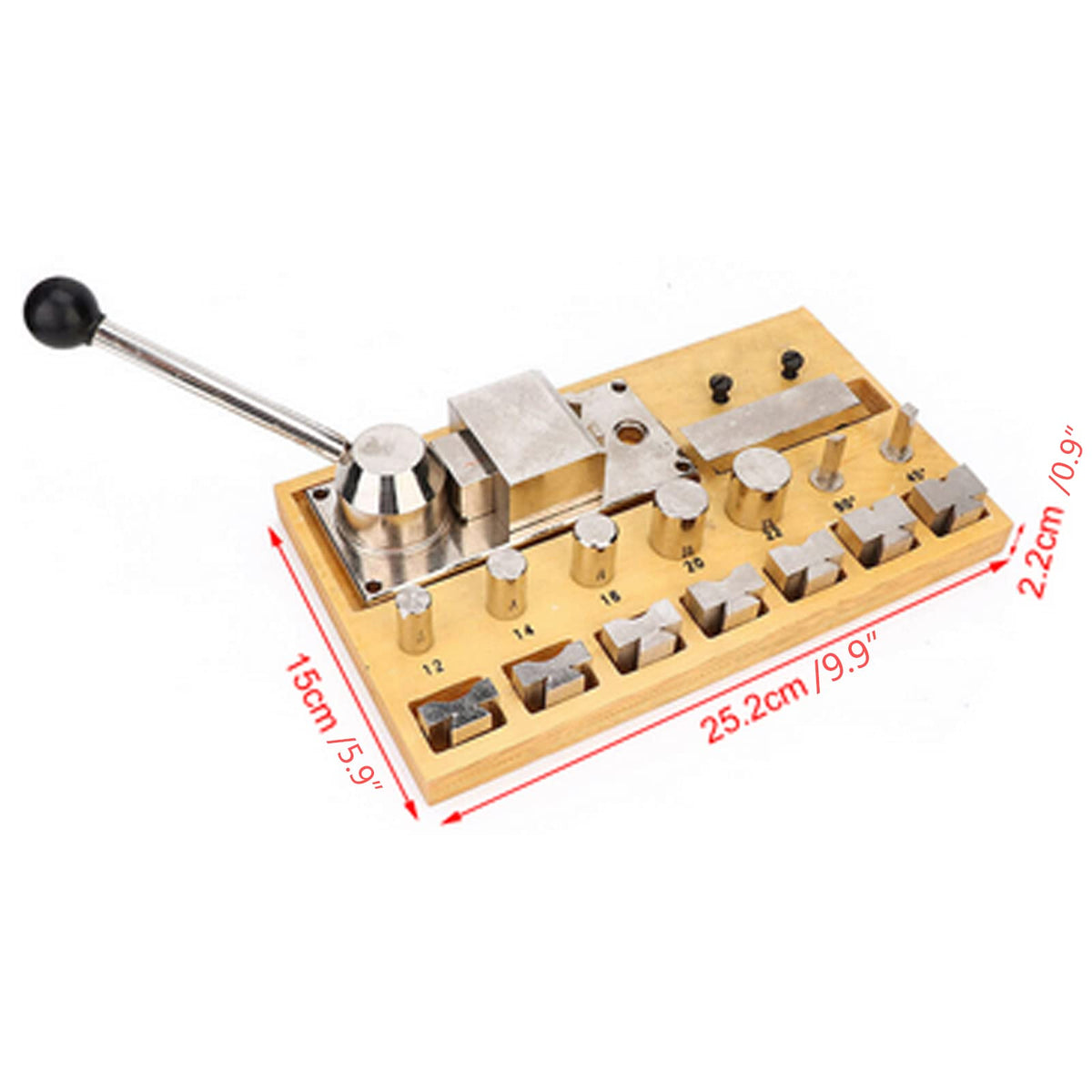 GDAE10 Jewellery Making Kit, Ring Bending Tools Set Earring Ring Bender Machine Hand Beading Supplies Crafts Maker US Professional