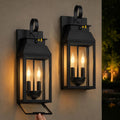 Upgraded 18IN Motion Sensor Outdoor Light, Brown Porch Light