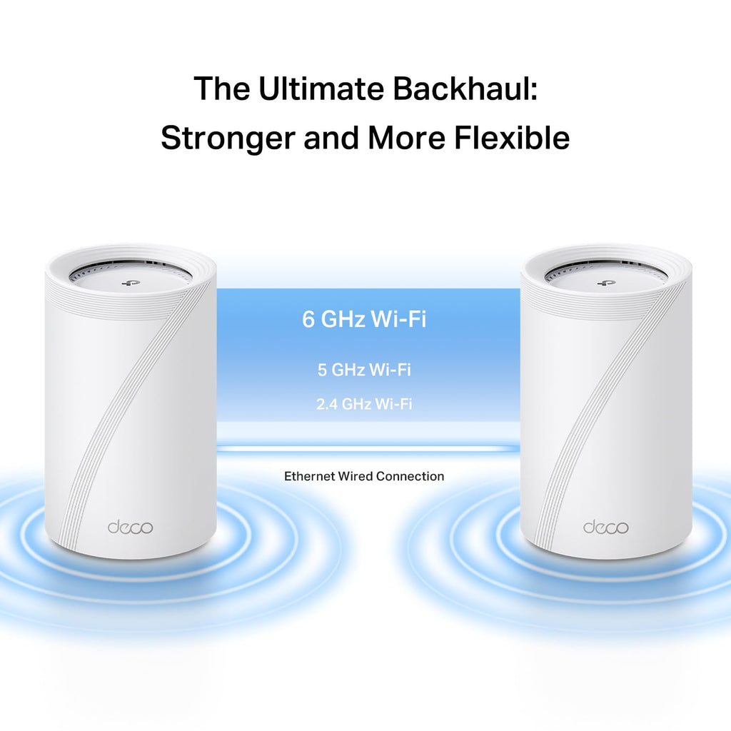TP-Link Deco 7 Pro BE14000 Tri-Band Wi-Fi 7 Whole Home Mesh System