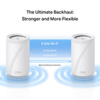 TP-Link Deco 7 Pro BE14000 Tri-Band Wi-Fi 7 Whole Home Mesh System