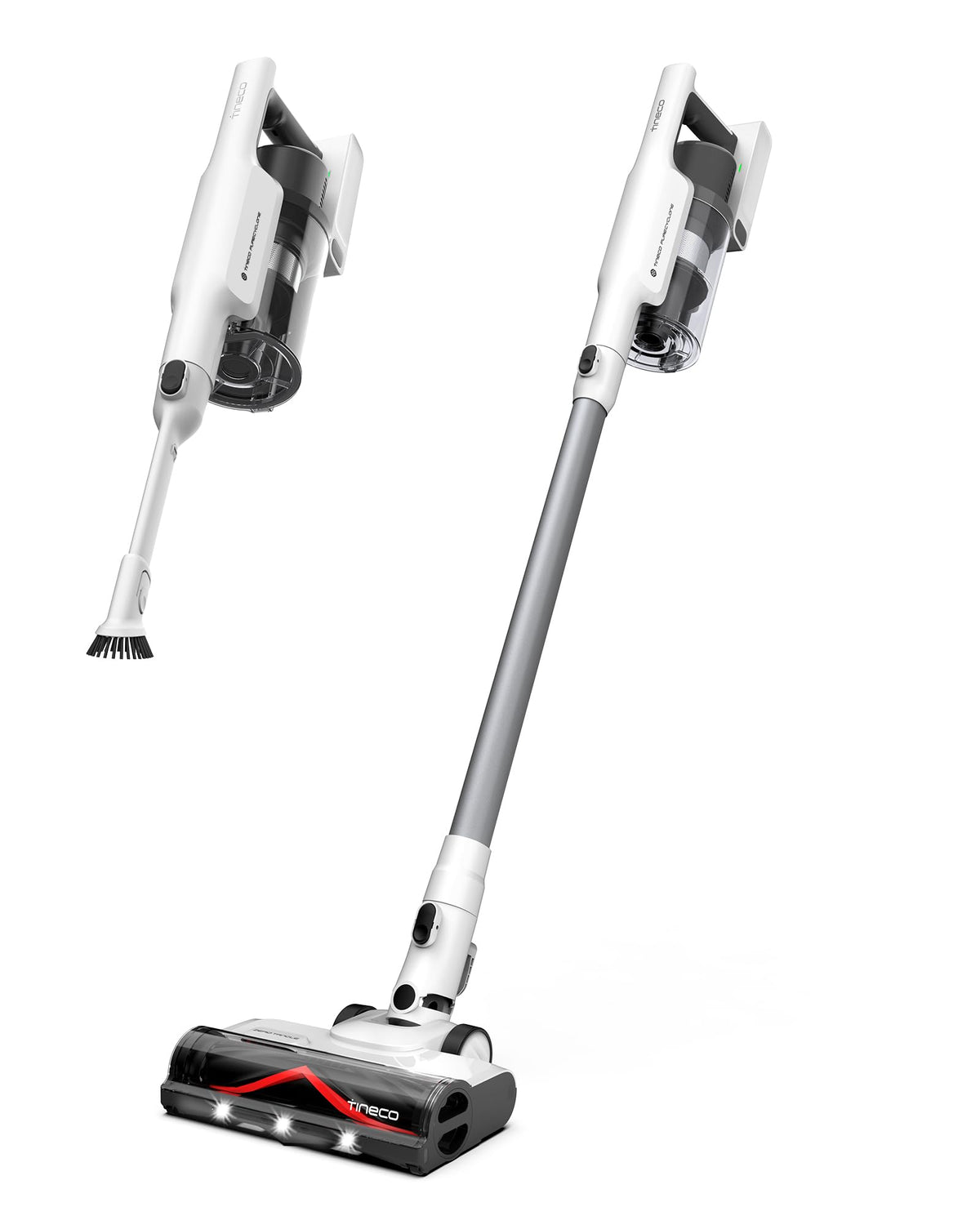 Tineco A30S Cordless Vacuum Cleaner, 160AW Suction, 60Min Runtime, 1L Larger Dustbin, ZeroTangle Brush, PureCyclone Tech, Stick Vacuum Cleaner for Pet Hair, Carpet & Hard Floor