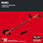 CRAFTSMAN 20V Edger Lawn Tool, Cordless Trencher, Bare Tool Only (CMCED400B)