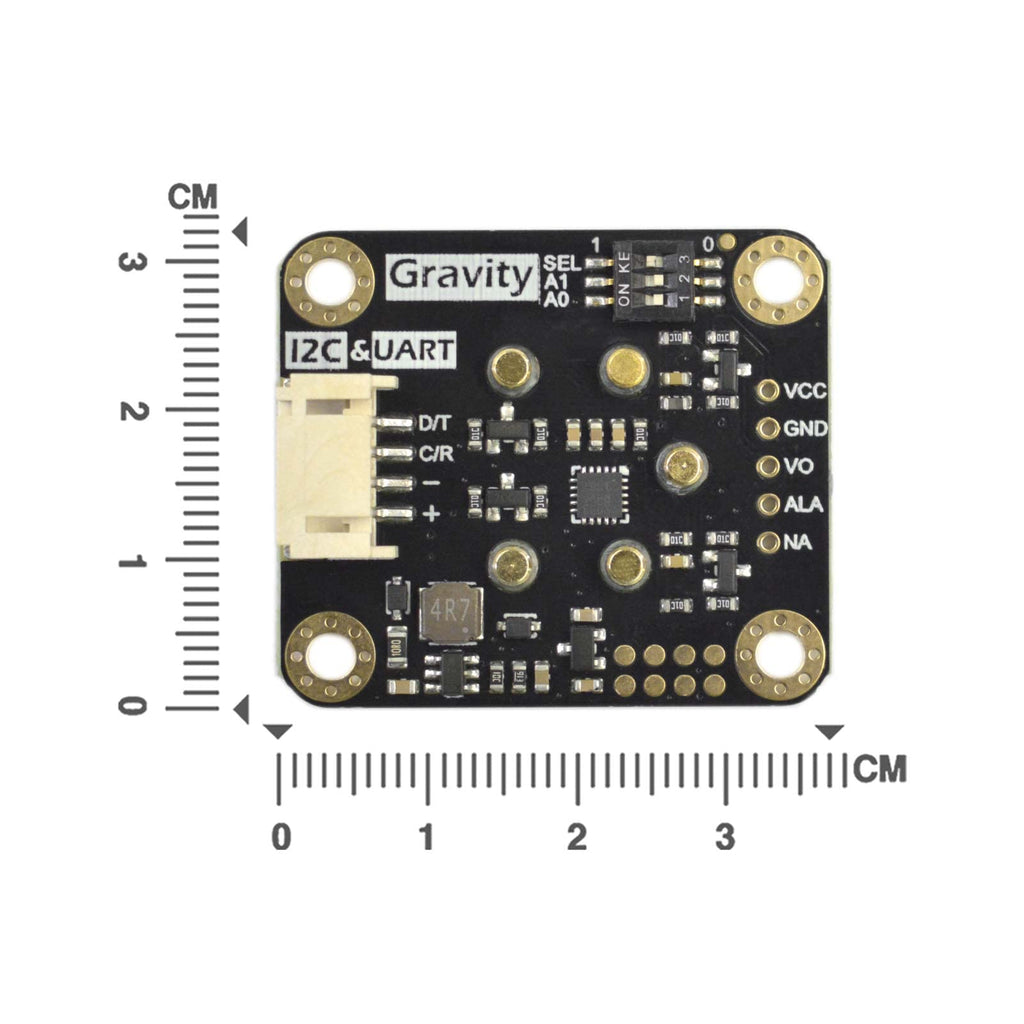 DFRobot Gravity: Factory-Calibrated Electrochemical NH3 Sensor (I2C/UART)