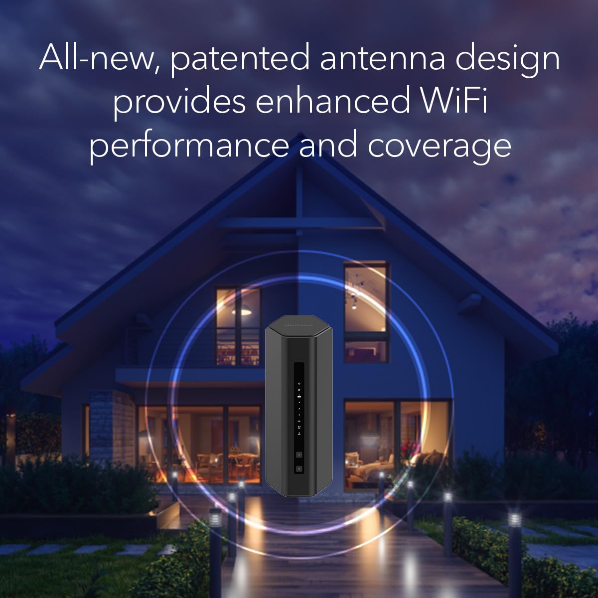 NETGEAR Nighthawk WiFi 7 Router RS180, Up to 2,500 sq ft, 5.5 Gbps